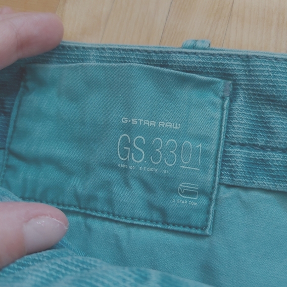 G  star page chino tapered jeans size 25 - Picture 7 of 9